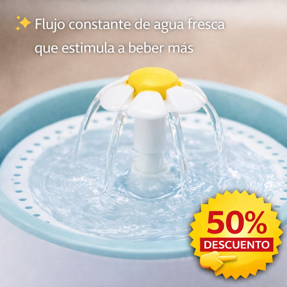 💧🐱 Fuente de Agua Automática para Gatos – Hidratación Fresca 24/7